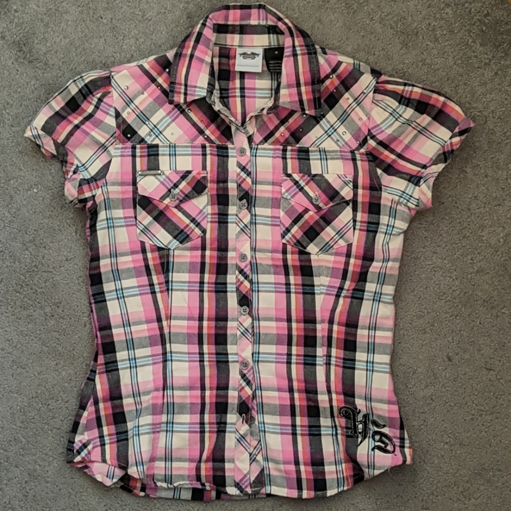 Harley Davidson button down